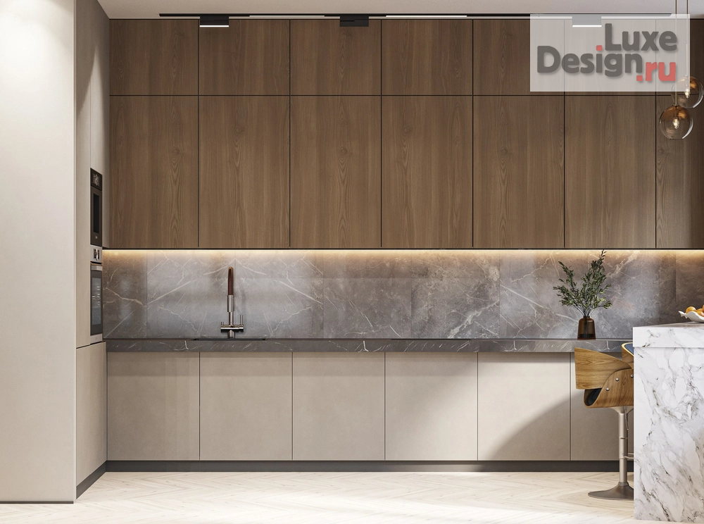 Дизайн интерьера трехкомнатной квартиры "Проект 3-комнатной квартиры THE BEST VERSION PROJECT" (фото 8)