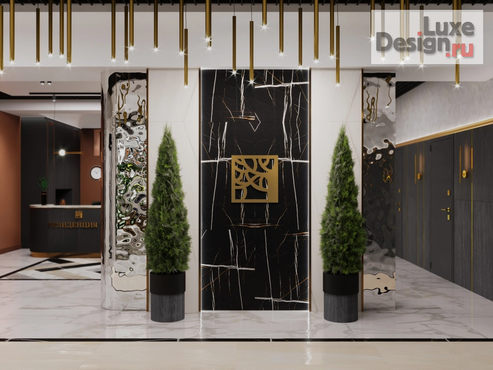 Дизайн интерьера апартаментов "Проект холлов ЖК РЕЗИДЕНЦИЯ №1" (фото 10)