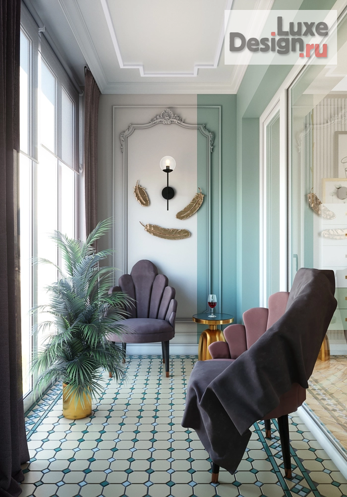 Дизайн интерьера трехкомнатной квартиры "Проект 3-комнатной квартиры VERA GATSBY JAZZ" (фото 10)