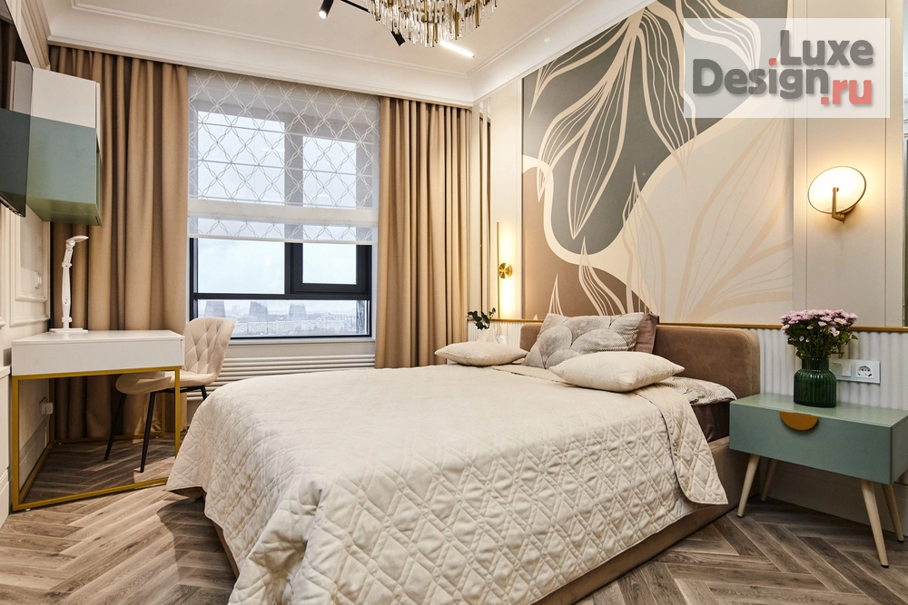 Дизайн интерьера однокомнатной квартиры "Проект 1-комнатной квартиры LIKE A DIAMOND." (фото 8)