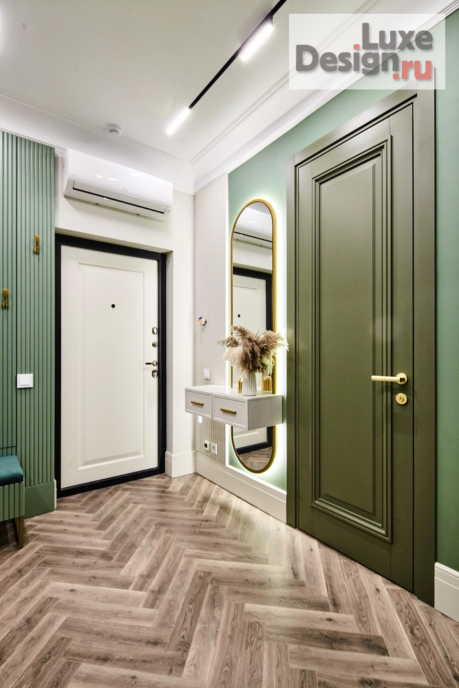 Дизайн интерьера однокомнатной квартиры "Проект 1-комнатной квартиры LIKE A DIAMOND." (фото 16)