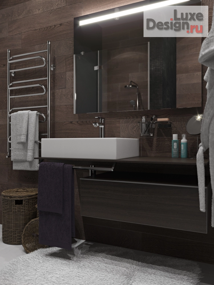 Дизайн интерьера четырехкомнатной квартиры "Дизайн проект квартиры в ЖК Гринвуд" (фото 4)