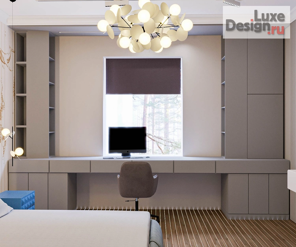 Дизайн интерьера двухкомнатной квартиры "Гринвуд" (фото 16)