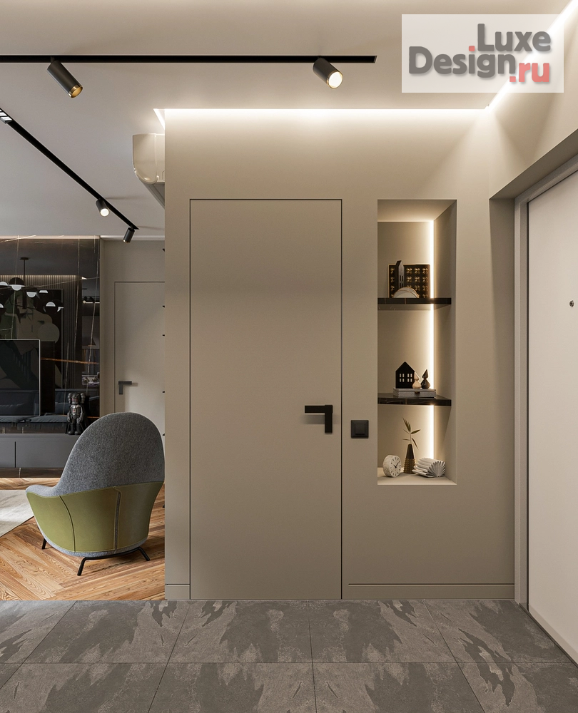 Дизайн интерьера двухкомнатной квартиры "Квартира в ЖК Видный " (фото 2)