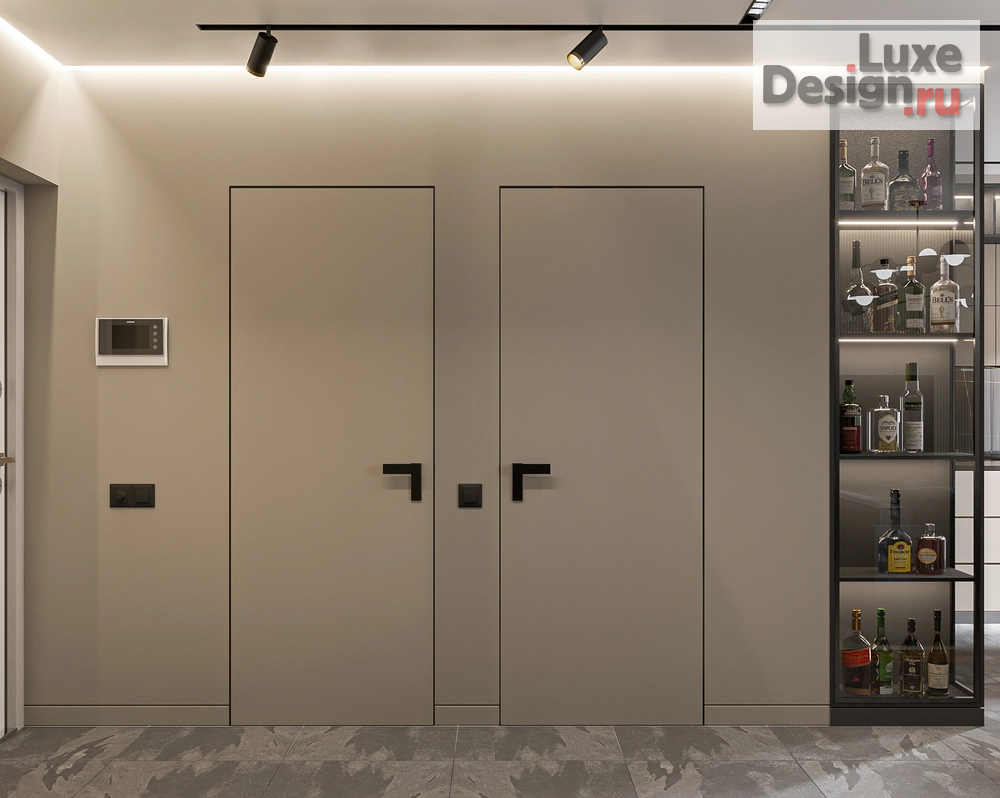 Дизайн интерьера двухкомнатной квартиры "Квартира в ЖК Видный " (фото 3)