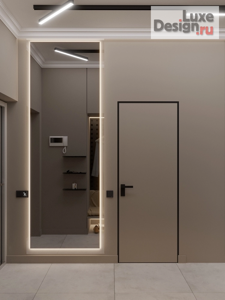 Дизайн интерьера двухкомнатной квартиры "Квартира в ЖК Видный " (фото 6)