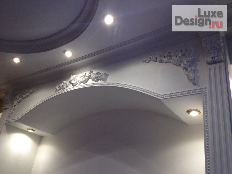 Дизайн интерьера загородного дома "Классика" (фото 2)