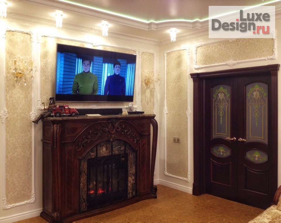 Дизайн интерьера загородного дома "Классика" (фото 3)