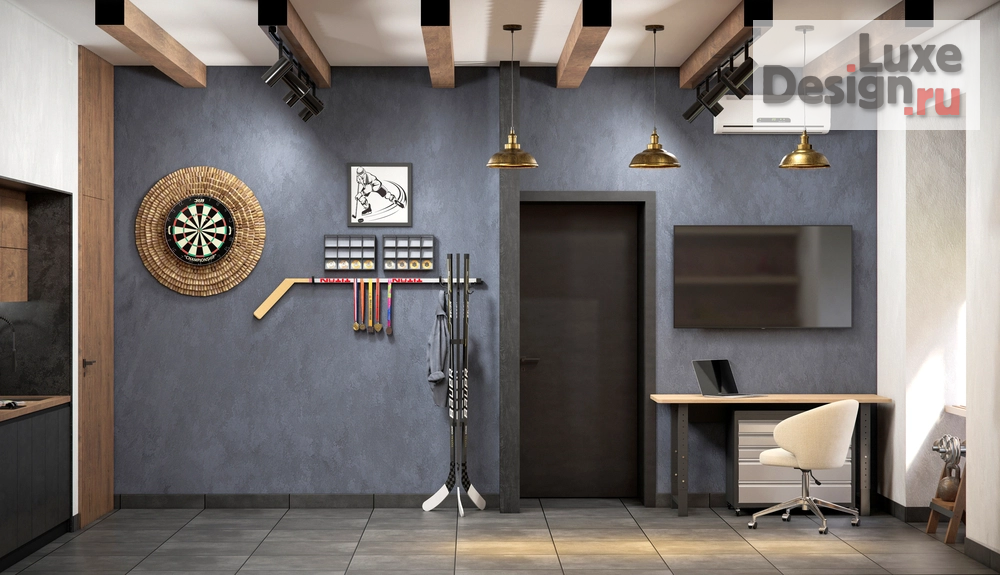 Дизайн интерьера комнаты "Дизайн интерьера келлерной. Для заказа дизайн-проекта звоните или пишите: +7 (919) 199-01-43" (фото 5)