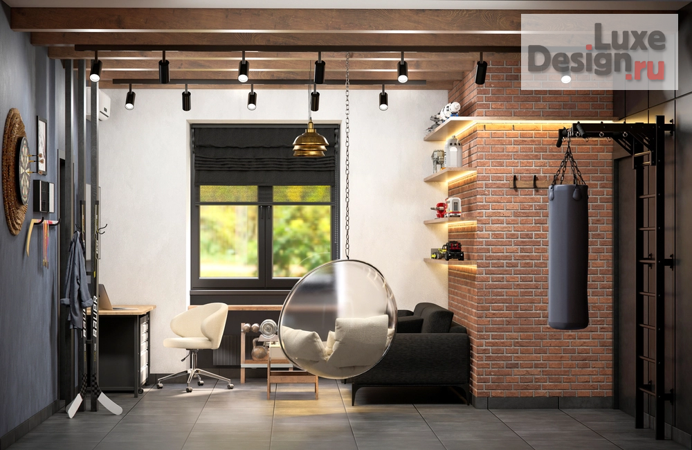 Дизайн интерьера комнаты "Дизайн интерьера келлерной. Для заказа дизайн-проекта звоните или пишите: +7 (919) 199-01-43" (фото 6)