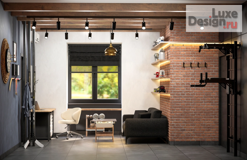 Дизайн интерьера комнаты "Дизайн интерьера келлерной. Для заказа дизайн-проекта звоните или пишите: +7 (919) 199-01-43" (фото 7)