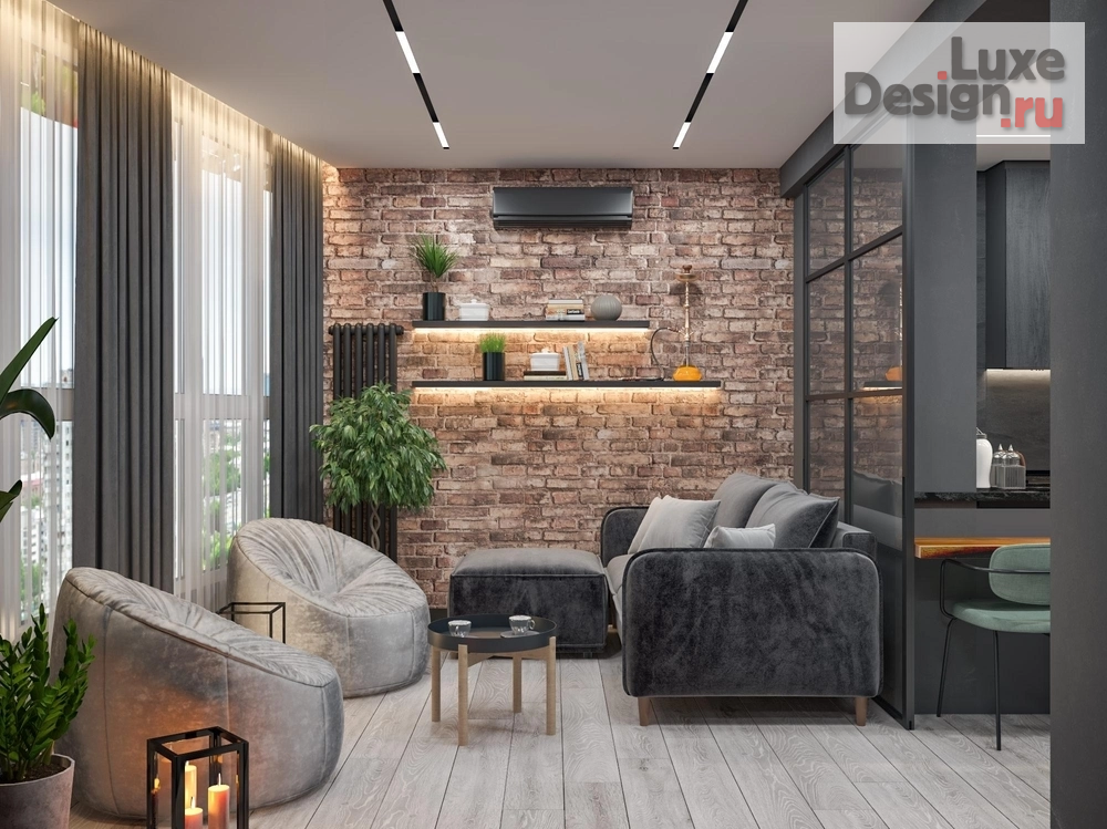 Дизайн интерьера квартиры "Интерьер квартиры. Для заказа дизайн-проекта звоните или пишите: +7 (919) 199-01-43" (фото 12)