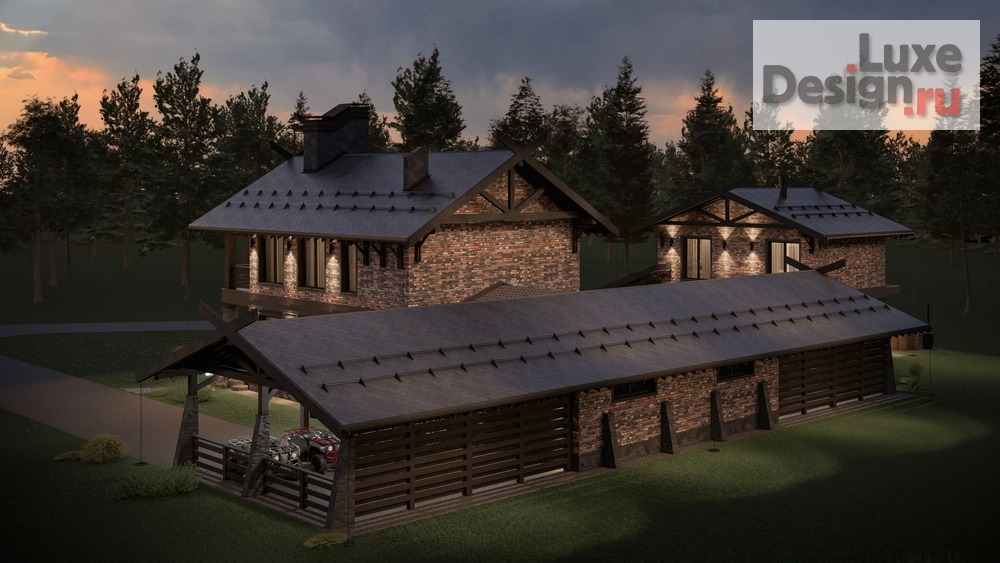 Частная архитектура "Дом Шале. Для заказа дизайн-проекта звоните или пишите: +7 (919) 199-01-43" (фото 3)