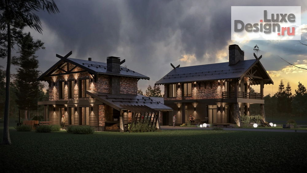 Частная архитектура "Дом Шале. Для заказа дизайн-проекта звоните или пишите: +7 (919) 199-01-43" (фото 5)