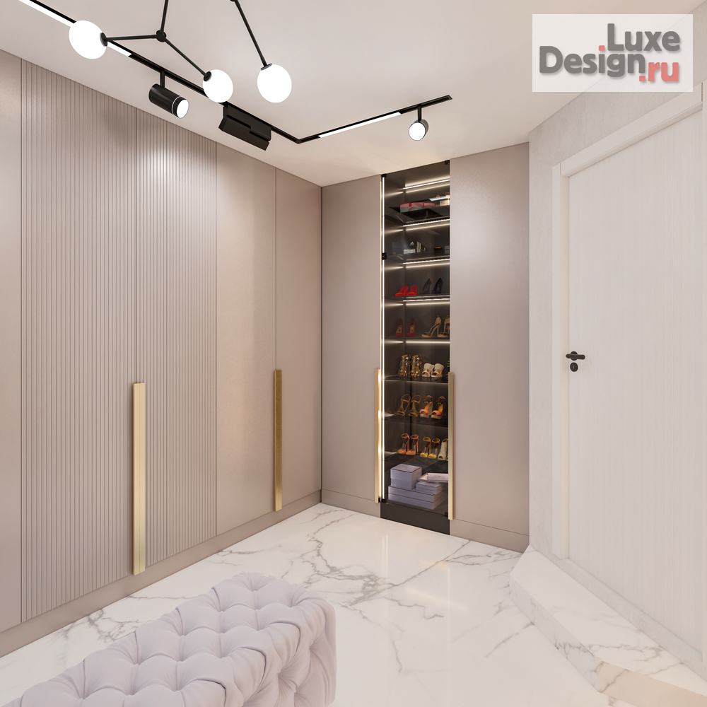 дизайн интерьера гардеробной "Дизайн интерьера гардеробной. Для заказа дизайн-проекта звоните или пишите: +7 (919) 199-01-43" (фото 7)