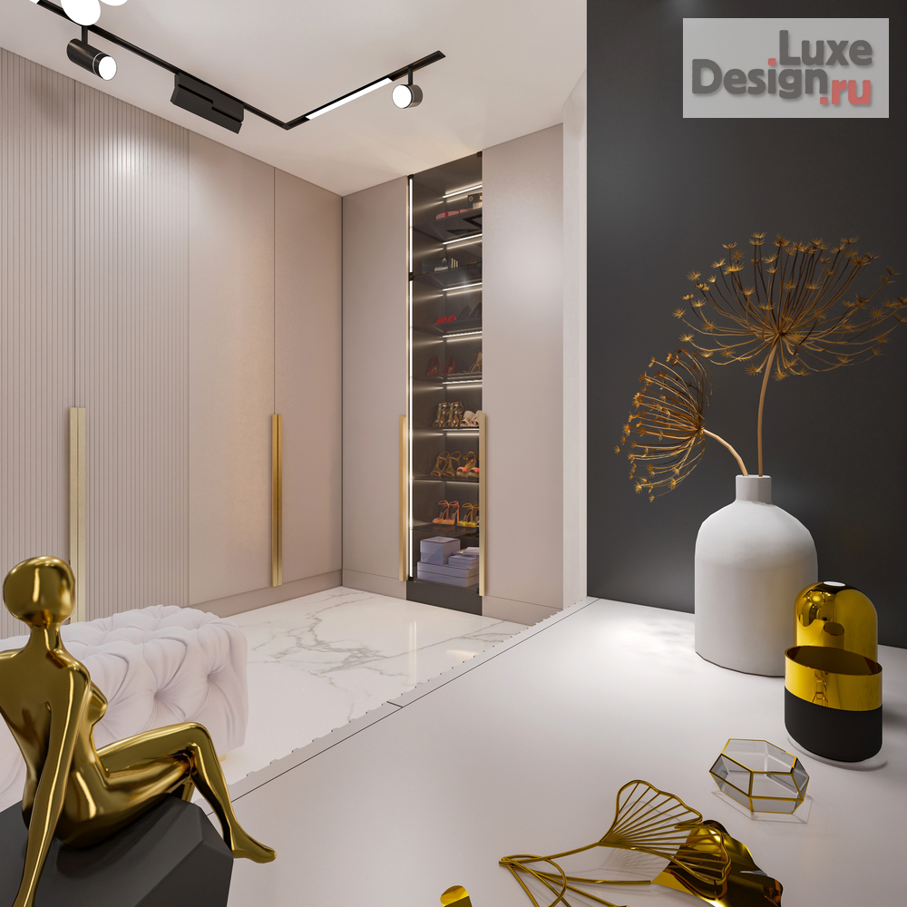 дизайн интерьера гардеробной "Дизайн интерьера гардеробной. Для заказа дизайн-проекта звоните или пишите: +7 (919) 199-01-43" (фото 8)