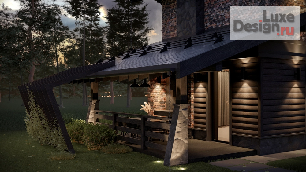 Частная архитектура "Дом Шале. Для заказа дизайн-проекта звоните или пишите: +7 (919) 199-01-43" (фото 13)