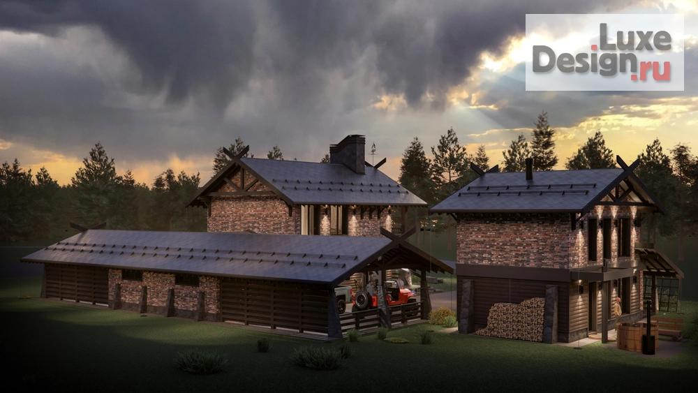 Частная архитектура "Дом Шале. Для заказа дизайн-проекта звоните или пишите: +7 (919) 199-01-43" (фото 14)