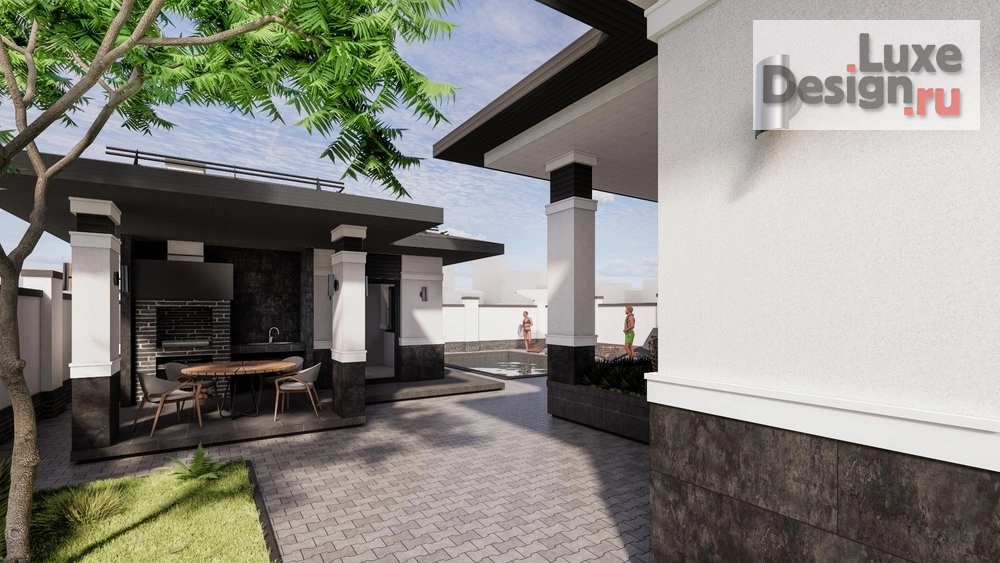 Частная архитектура "Проект дома в стиле Райта. Для заказа дизайн-проекта звоните или пишите: +7 (919) 199-01-43" (фото 4)