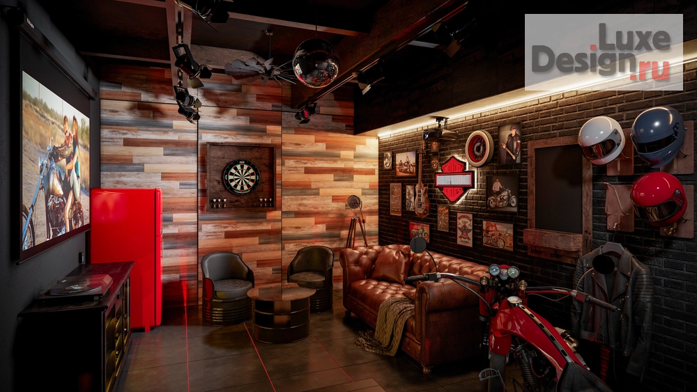 Дизайн интерьера частного дома "Дизайн интерьер гаража. Для заказа дизайн-проекта звоните или пишите: +7 (919) 199-01-43" (фото 13)