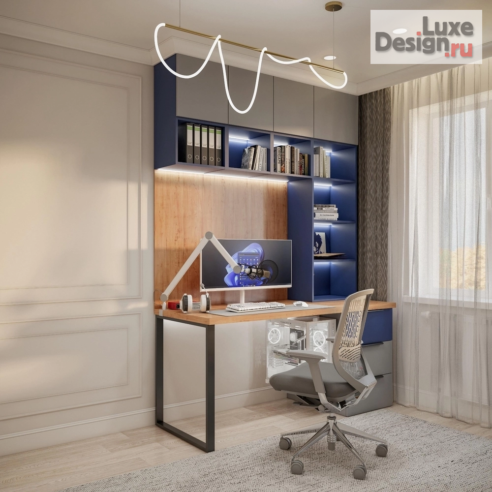 Дизайн интерьера квартиры "Дизайн интерьера детской комнаты. Для заказа дизайн-проекта звоните или пишите: +7 (919) 199-01-43" (фото 4)