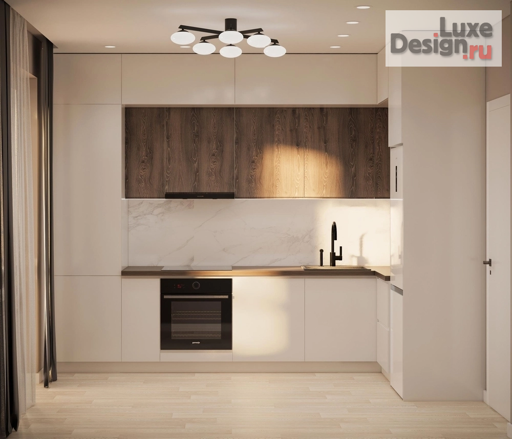 Дизайн интерьера однокомнатной квартиры "Интерьер типовой квартиры" (фото 8)