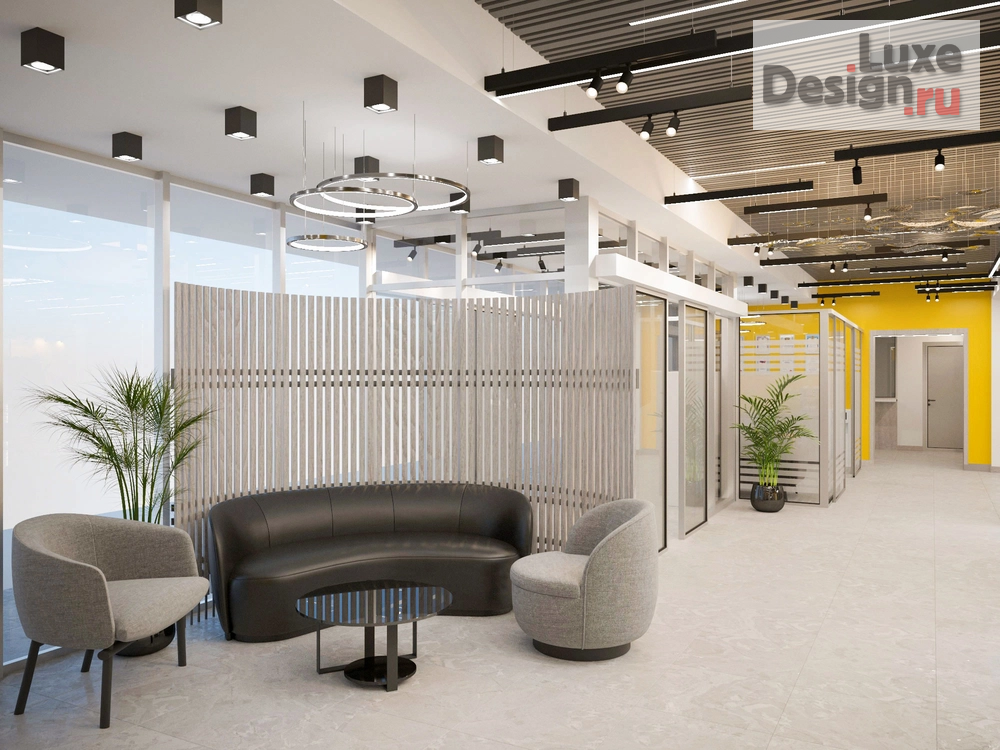 Дизайн интерьера офиса ""Эксимбанк" Для заказа дизайн-проекта звоните или пишите: +7 (919) 199-01-43" (фото 9)