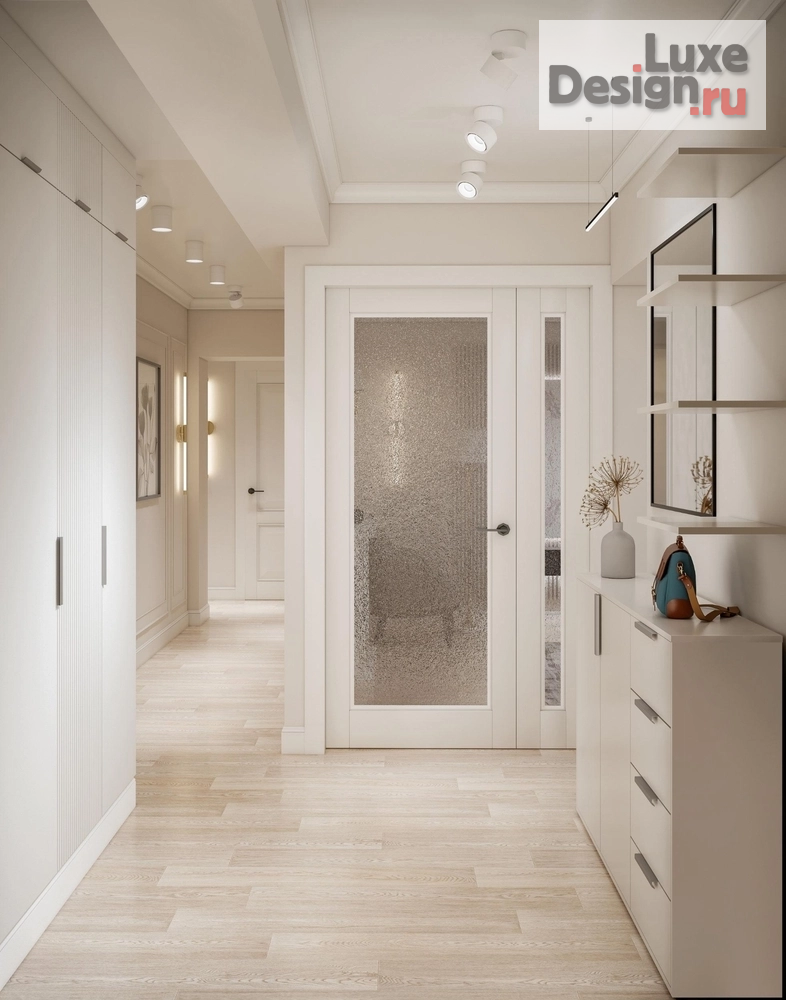 Дизайн интерьера прихожей "Прихожая. Для заказа дизайн-проекта звоните или пишите: +7 (919) 199-01-43" (фото 1)