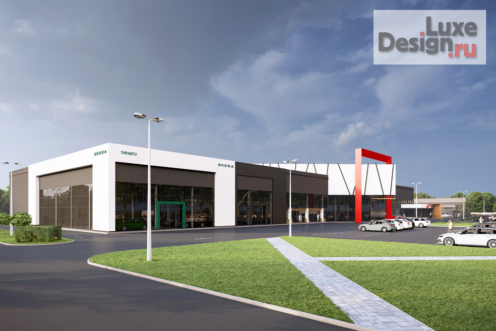 Частная архитектура "Автоцентр. Для заказа дизайн-проекта звоните или пишите: +7 (919) 199-01-43" (фото 1)