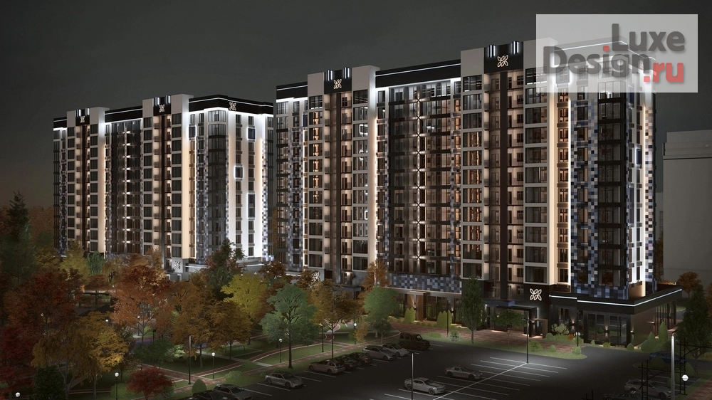 Общественная архитектура "ЖК " Цветной Бульвар". Для заказа дизайн-проекта звоните или пишите: +7 (919) 199-01-43" (фото 4)