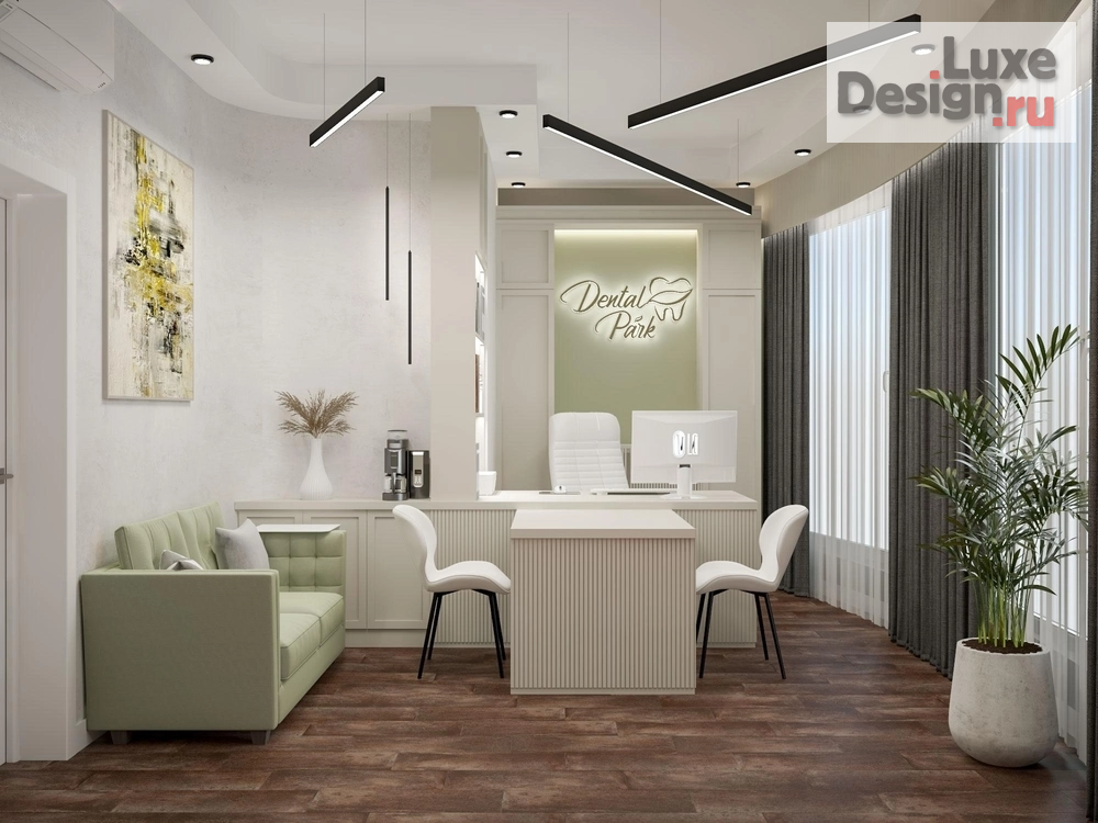 Дизайн интерьера лечебного учреждения "Проект стоматологической клиники. Для заказа дизайн-проекта звоните или пишите: +7 (919) 199-01-43" (фото 6)