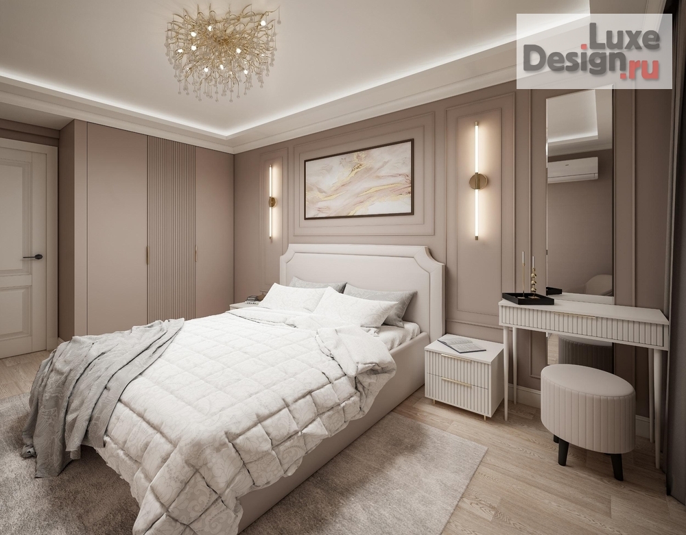 Дизайн интерьера спальни "Спальня. Для заказа дизайн-проекта звоните или пишите: +7 (919) 199-01-43" (фото 2)