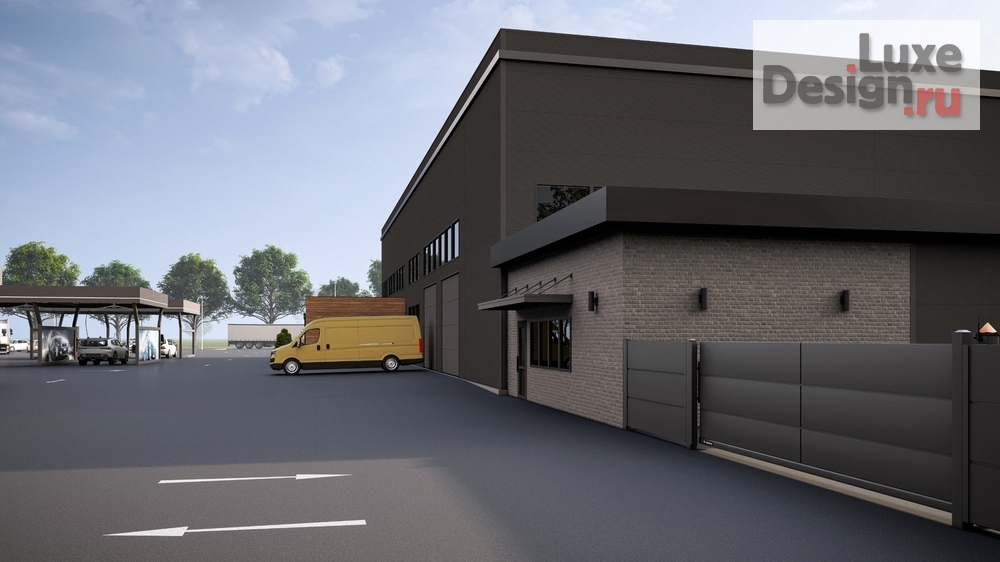 Частная архитектура "Дополнительные объекты у автоцентра. Для заказа дизайн-проекта звоните или пишите: +7 (919) 199-01-43" (фото 4)