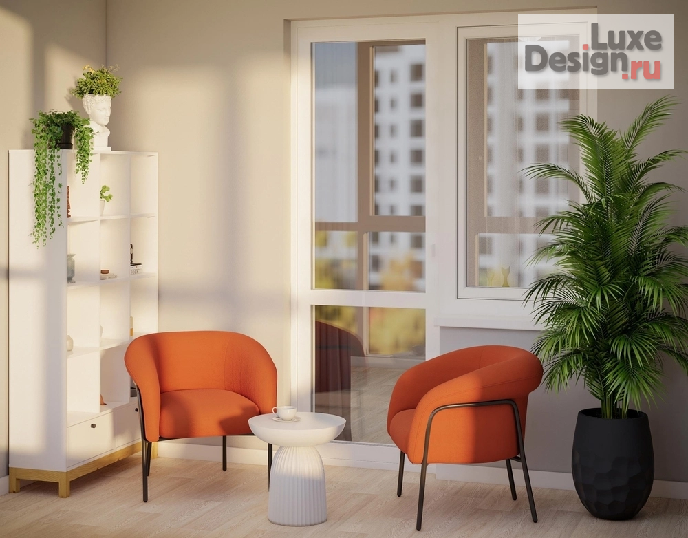 Дизайн интерьера однокомнатной квартиры "Интерьер типовой квартиры" (фото 13)