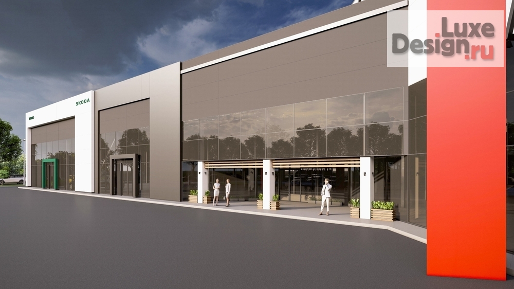 Частная архитектура "Автоцентр. Для заказа дизайн-проекта звоните или пишите: +7 (919) 199-01-43" (фото 2)