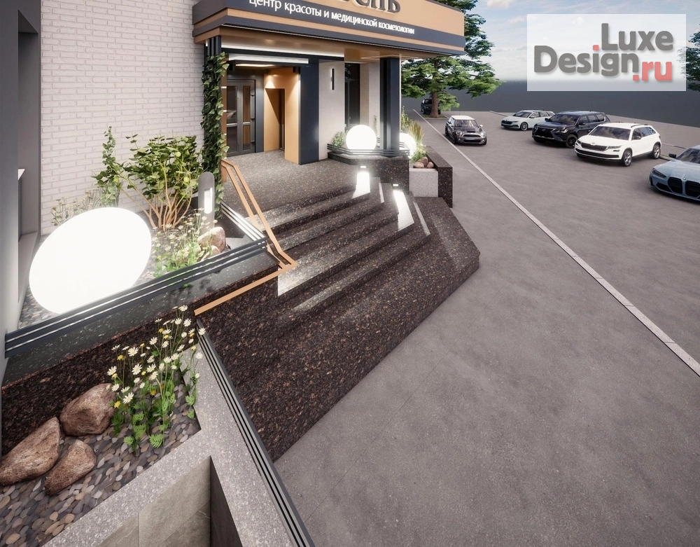 Общественная архитектура "Проект фасада для салона красоты. Для заказа дизайн-проекта звоните или пишите: +7 (919) 199-01-43" (фото 6)