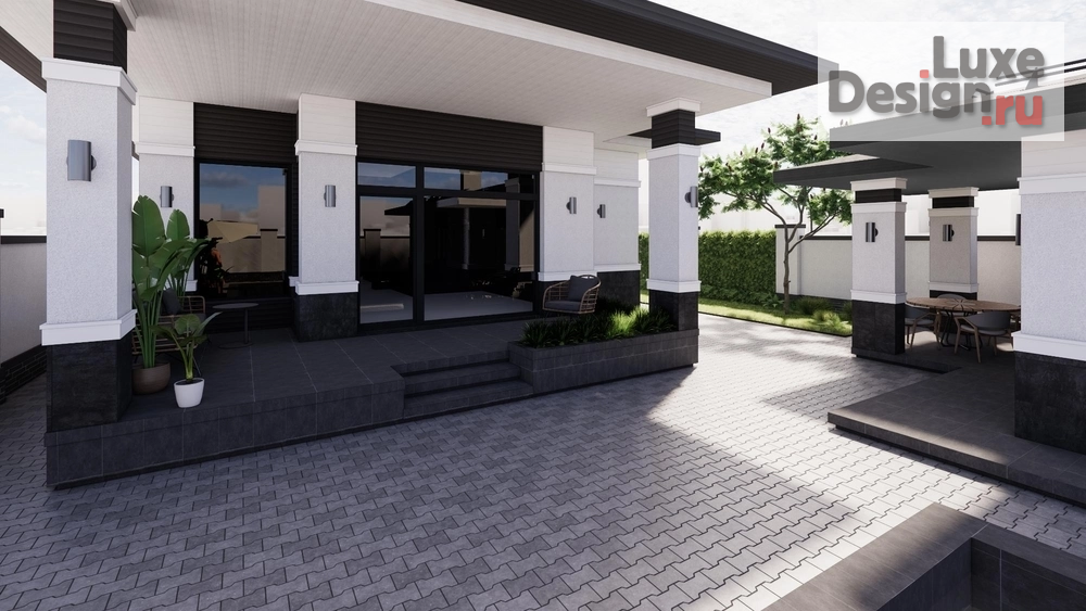 Частная архитектура "Проект дома в стиле Райта. Для заказа дизайн-проекта звоните или пишите: +7 (919) 199-01-43" (фото 1)