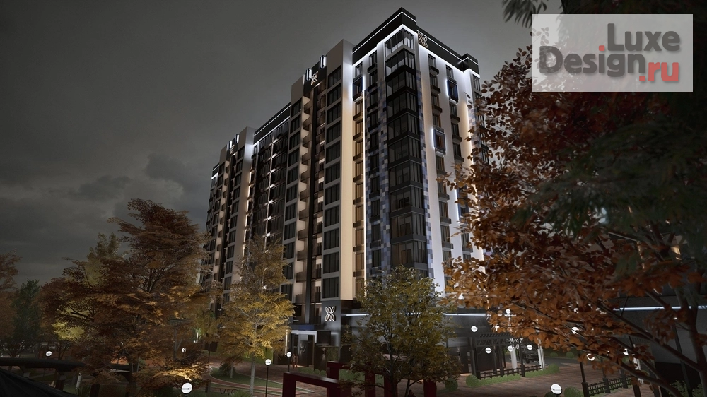Общественная архитектура "ЖК " Цветной Бульвар". Для заказа дизайн-проекта звоните или пишите: +7 (919) 199-01-43" (фото 6)