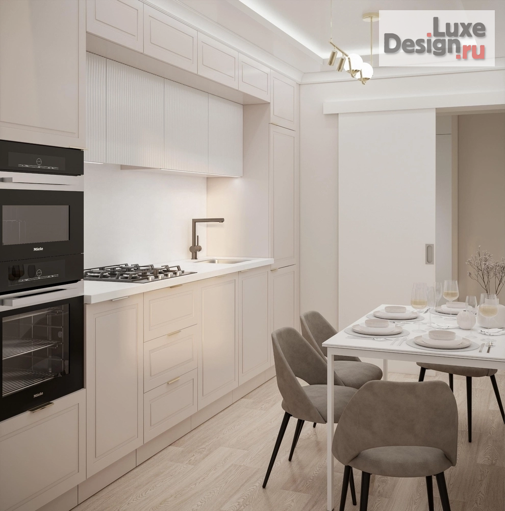 Дизайн интерьера кухни "Кухня. Для заказа дизайн-проекта звоните или пишите: +7 (919) 199-01-43" (фото 1)