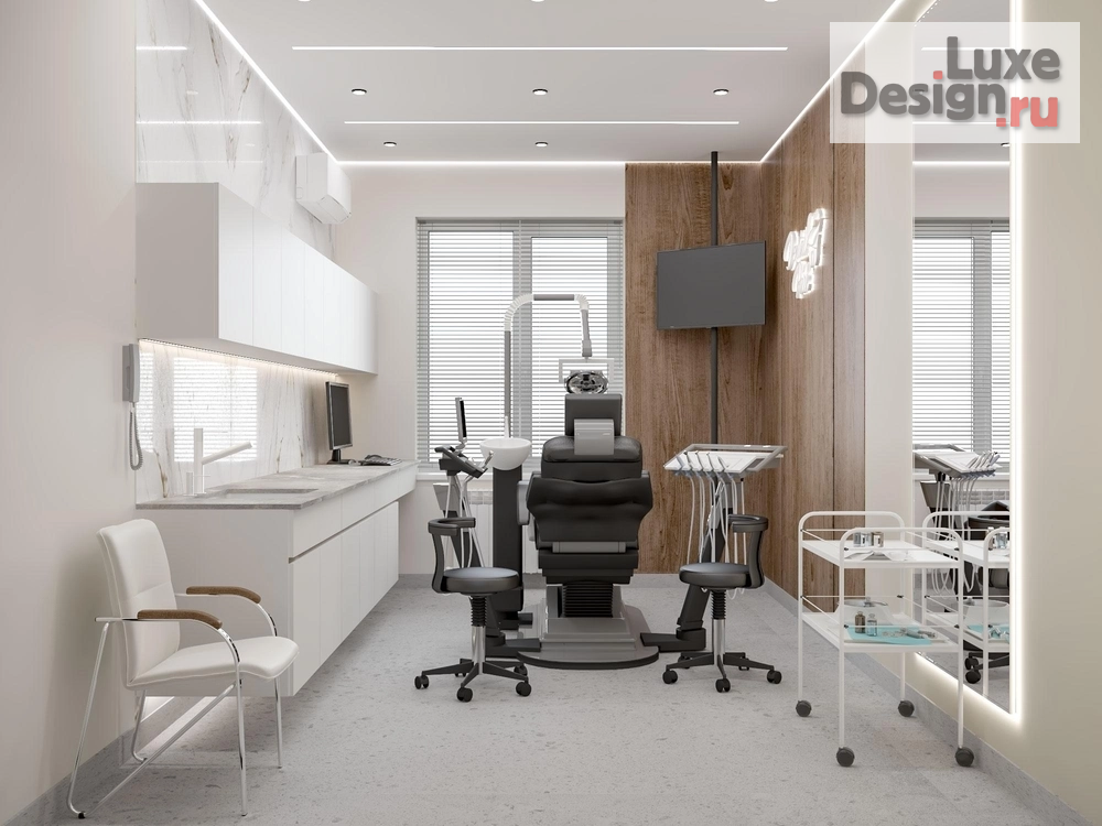 Дизайн интерьера лечебного учреждения "Проект стоматологической клиники. Для заказа дизайн-проекта звоните или пишите: +7 (919) 199-01-43" (фото 11)