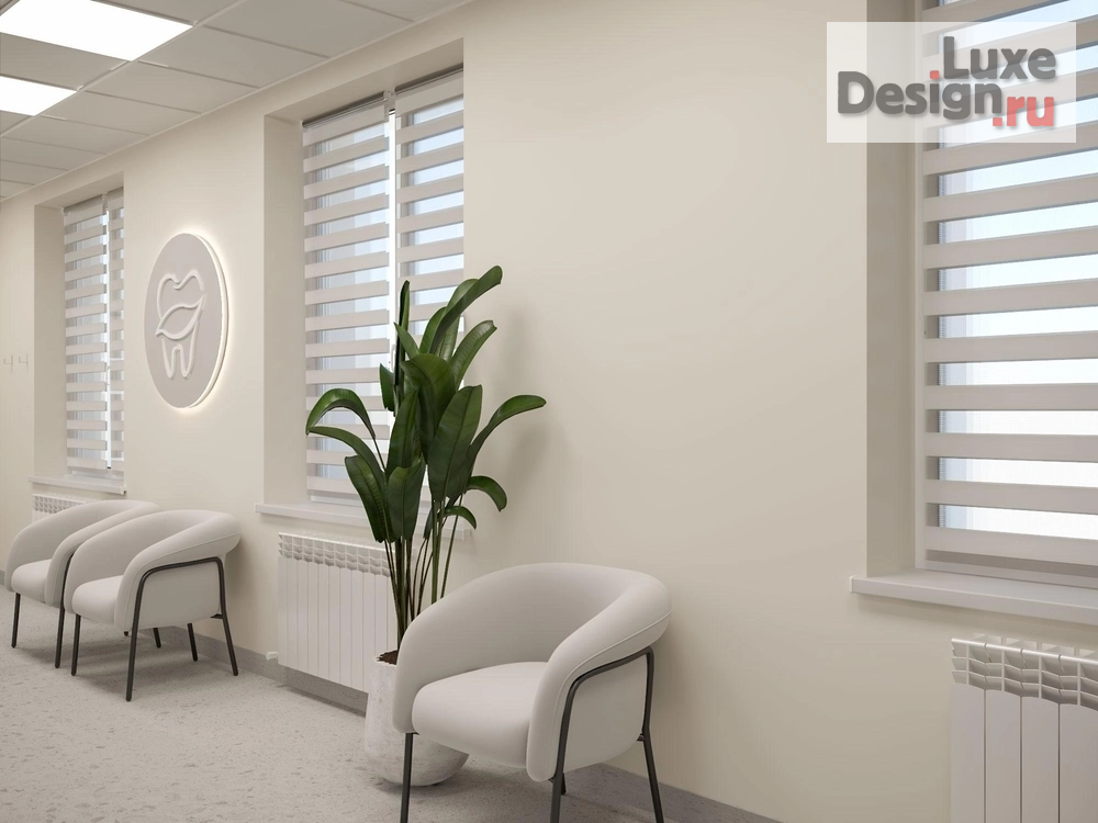 Дизайн интерьера лечебного учреждения "Проект стоматологической клиники. Для заказа дизайн-проекта звоните или пишите: +7 (919) 199-01-43" (фото 2)