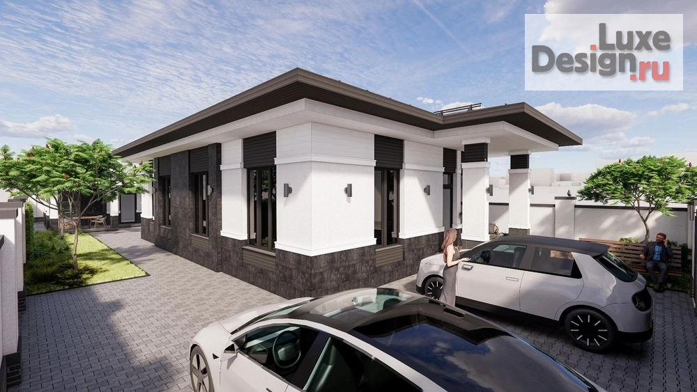 Частная архитектура "Проект дома в стиле Райта. Для заказа дизайн-проекта звоните или пишите: +7 (919) 199-01-43" (фото 3)