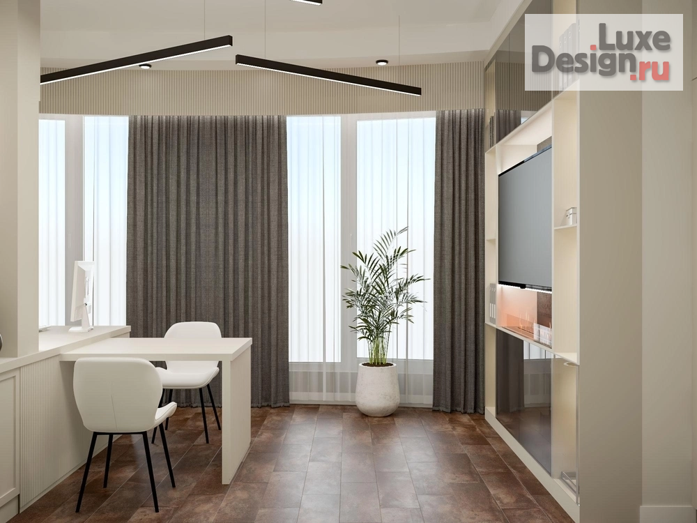 Дизайн интерьера лечебного учреждения "Проект стоматологической клиники. Для заказа дизайн-проекта звоните или пишите: +7 (919) 199-01-43" (фото 7)