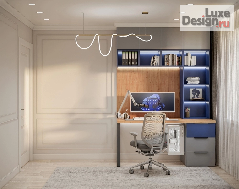 Дизайн интерьера квартиры "Дизайн интерьера детской комнаты. Для заказа дизайн-проекта звоните или пишите: +7 (919) 199-01-43" (фото 5)