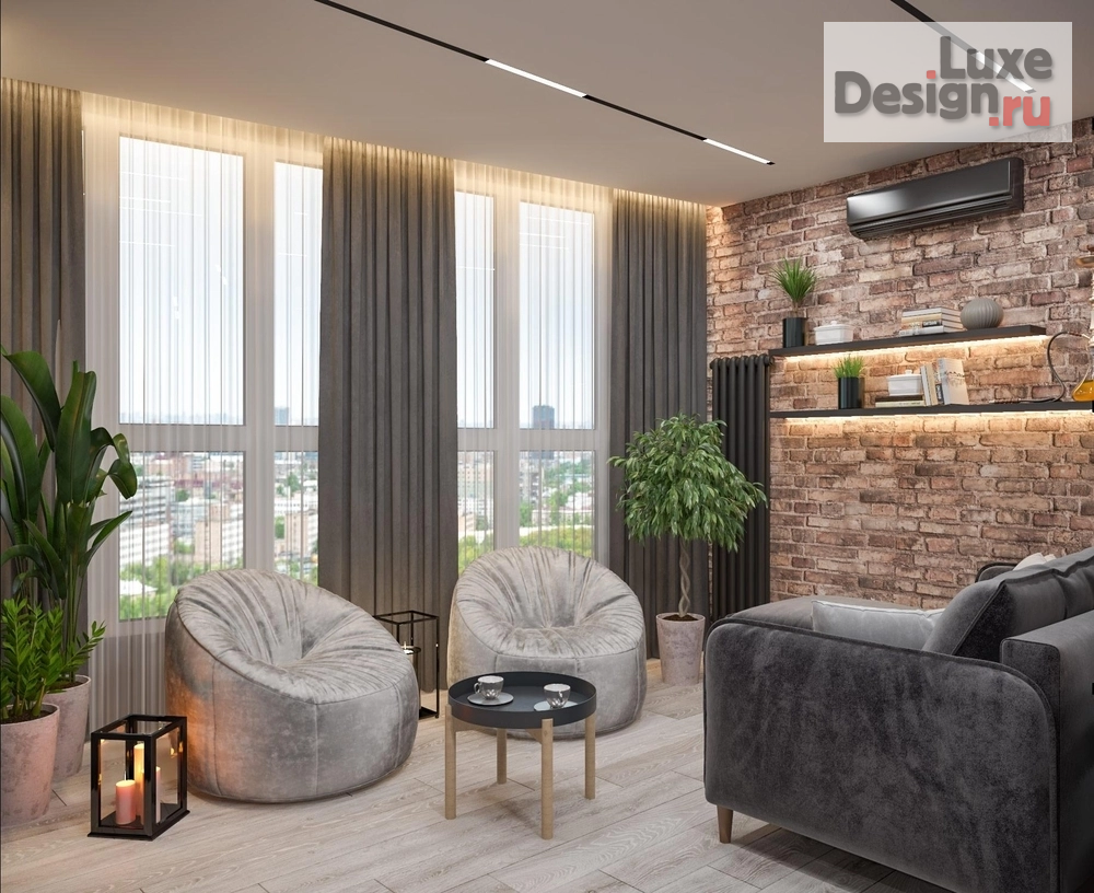 Дизайн интерьера квартиры "Интерьер квартиры. Для заказа дизайн-проекта звоните или пишите: +7 (919) 199-01-43" (фото 14)