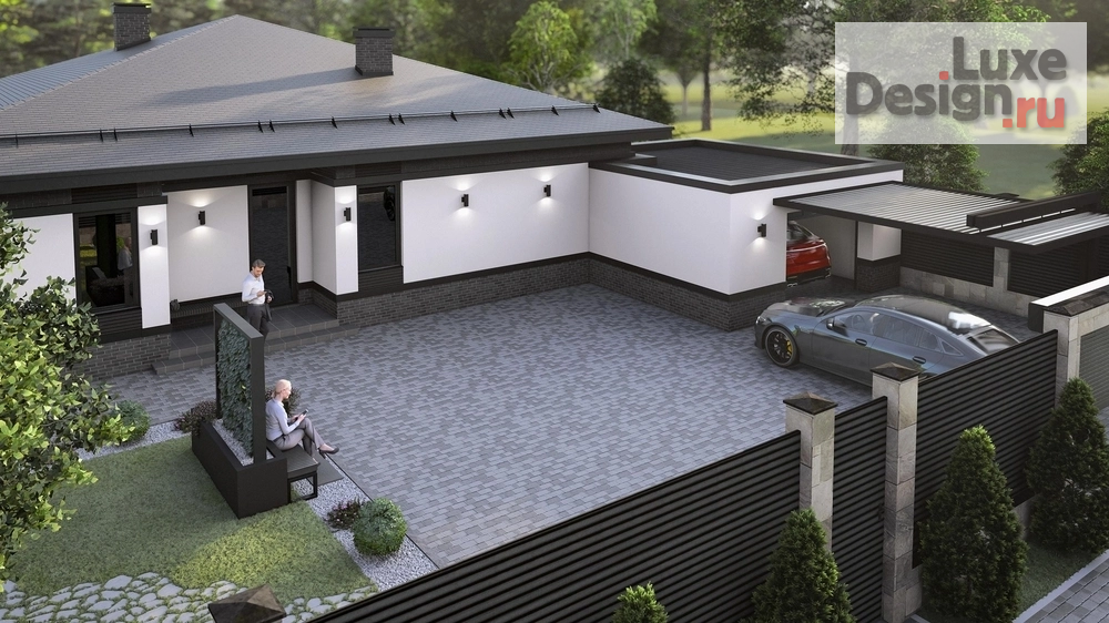 Ландшафтный дизайн "Дом и ландшафт. Для заказа дизайн-проекта звоните или пишите: +7 (919) 199-01-43" (фото 4)