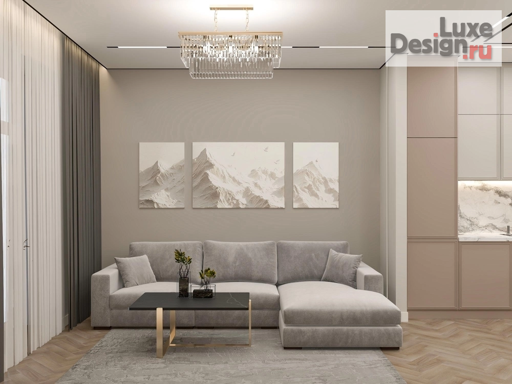 Дизайн интерьера квартиры "Квартира площадью 116 м2. Для заказа дизайн-проекта звоните или пишите: +7 (919) 199-01-43" (фото 16)