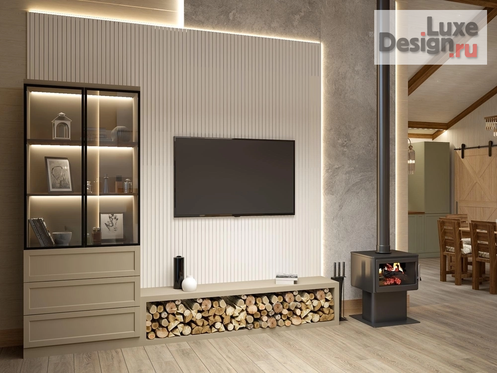 Дизайн интерьера загородного дома "Проект загородного дома. Для заказа дизайн-проекта звоните или пишите: +7 (919) 199-01-43" (фото 2)