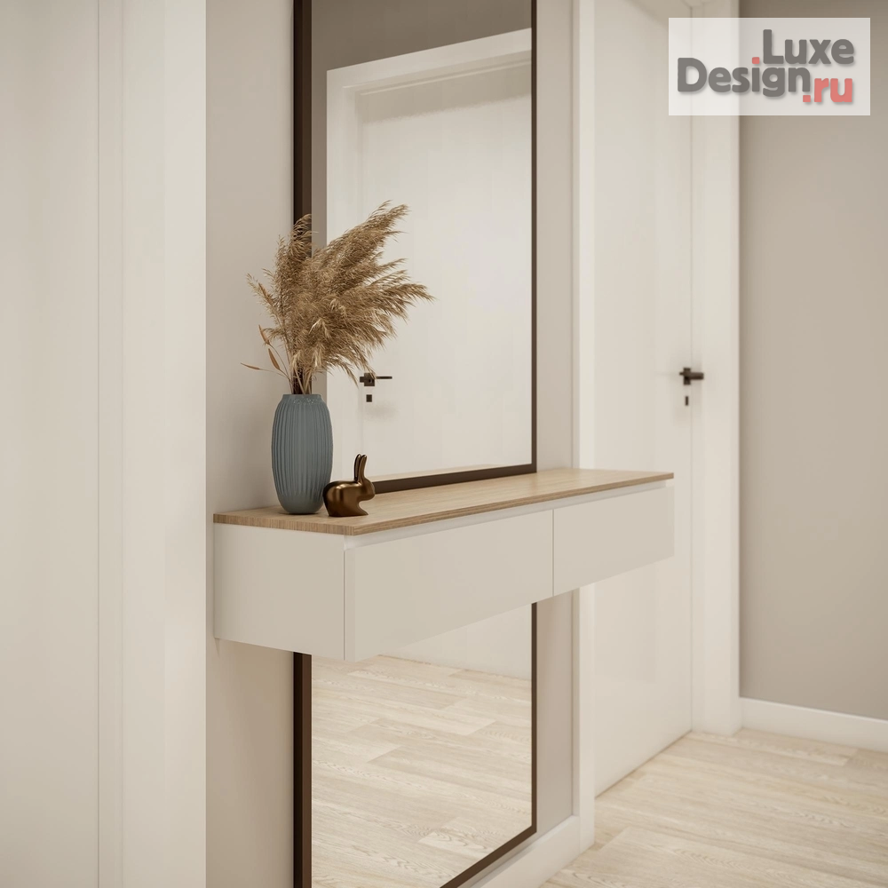 Дизайн интерьера однокомнатной квартиры "Интерьер типовой квартиры" (фото 23)