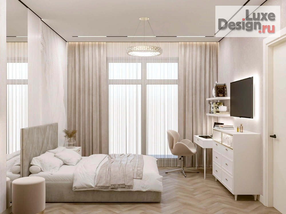 Дизайн интерьера квартиры "Квартира площадью 116 м2. Для заказа дизайн-проекта звоните или пишите: +7 (919) 199-01-43" (фото 24)